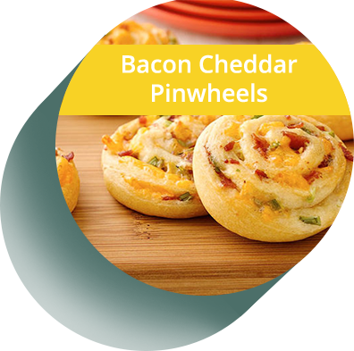 Bacon Cheddar Pinwheels